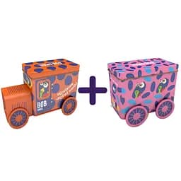 Набори солодощів з іграшкою та стікером Bob Snail Snack Track + Bob Snail Fruit Start