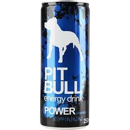 Упаковка енергетичного безалкогольного напою Pit Bull Power з/б 6 л (0.25 л х 24 шт.) - мініатюра 2