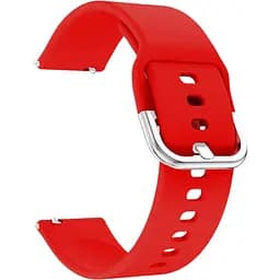 Ремінець DK CDK для Xiaomi Amazfit Bip U / U Pro "L" 20mm Silicone Sport Band Classic (09651) (red)