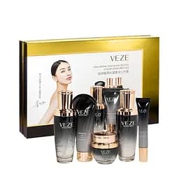 Подарочный набор для женщин косметики Veze Hyaluronic Acid Black Truffle Luxury, 7 продуктов FZ82522