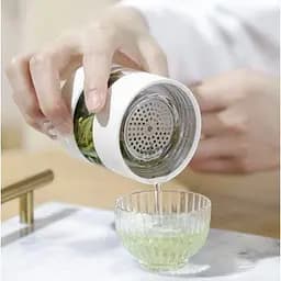 Термос Xiaomi Quange Intelligent Tea Separator Cup White (H8134) - мініатюра 5