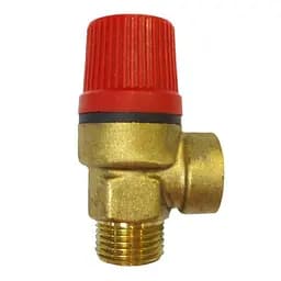 Клапан запобіжний Gross GR2001 для систем опалення 1/2" ВЗ 6,0 бар 30412