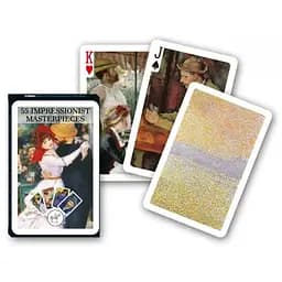 Карты игральные Piatnik Шедевры импрессионистов (Impressionist Masterpieces) (PT-112218)