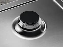 Варильна поверхня газова Electrolux 75 см чавун нержавіюча сталь - мініатюра 4