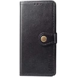 Шкіряний чохол-книжка Getman Gallant (PU) для Samsung Galaxy S23 FE Чорний