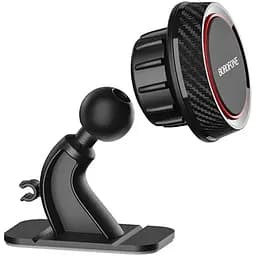 Автодержатель Borofone BH13 магнитный черный красный