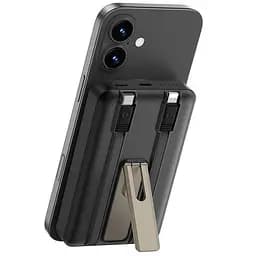 Портативний ЗП Power Bank Wiwu Wi-P056 22.5W+PD20W з БЗП+iWatch with cable 10000 mAh Black - мініатюра 4