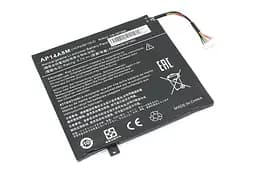Акумулятор для ноутбука Acer AP14A8M Aspire SW5-011 3.7V Black 5600 mAh