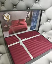 Постільна білизна Line Bordo Сатин-Stripe Fiesta pbe0052024