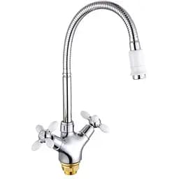 Змішувач для кухні Zerix Z5860-7 Білий (ZX0349)