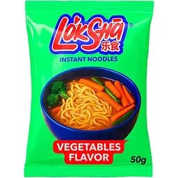 Вермішель швидкого приготування LokSha зі смаком овочів 50 г