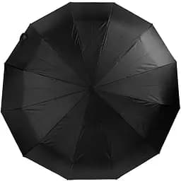 Мужской складной зонтик полный автомат Eterno 100 см черный