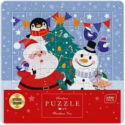 Пазлы трехслойные Interdruk Christmas Tree 49 шт. (376312)