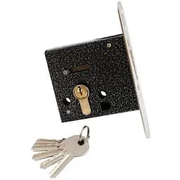 Замок врізний циліндровий дверний FZB 902