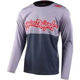Велоджерси Troy Lee Designs Flowline LS Jersey Scripter Charcoal S (1106-346916002)