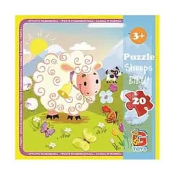 Пазли Ферма Вівці LA06 G-Toys 20 елементів (4824687637504)