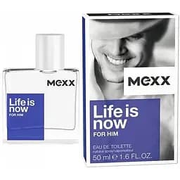 Туалетна вода Mexx Life is Now for Him 50 мл