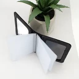 Подарунковий набір чоловічий  в коробці Handycover №42 (чорний) ремінь, портмоне, обкладинка ID паспорт - мініатюра 7