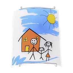 Светильник Brille W-479/1 настенный-потолочный накладной