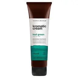 Живильна тонувальна маска СМАРАГДОВИЙ NOOK KROMATIC CREAM Nourishing Color Mask Teal Green 150 мл - мініатюра 1