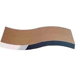 Дряпка для котів Aidog з м'ятою хвиляста  21х43х3.5 см 