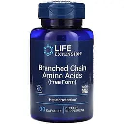 Комплекс аминокислот с разветвленными цепями Life Extension Branched Chain Amino Acids 90 капсул