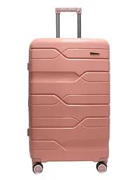 Валіза велика L поліпропілен Milano bag 0306 76×49×31см 82л Рожевий - мініатюра 1