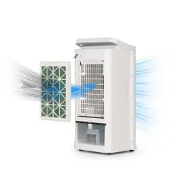 Міні-кондиціонер 4 в 1 з іонізатором Klarstein Ice Wind (10033496) білий - мініатюра 2