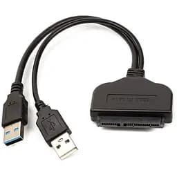 Переходник 2*USB 3.0 to SATA III, 15 cm PowerPlant (CA913138)