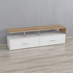 Тумбочка під ТВ Forte Adela Ш 1400/В 416/Г 350 Дуб сонома - Білий