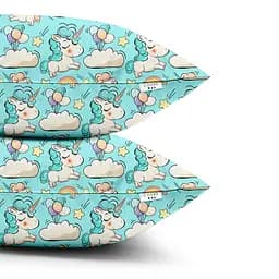 Набір наволочок Cosas Mint Unicorn 40х60 см (SetPillow_UnicornMint_40х60) - мініатюра 2