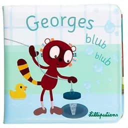 Книга для ванной Lilliputiens Лемур Джордж (83151)