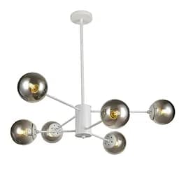 Люстра молекула Levistella 7526033-6 WH+BK