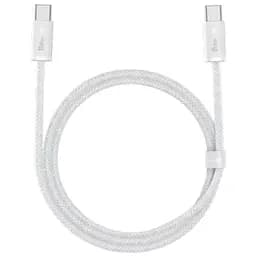 Кабель Baseus Dynamic Type-C to Type-C 100W 1 метр белый (CALD000202)