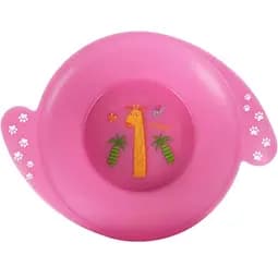 Мисочка з ручками Baboo Safari, від 6 міс., рожева (9-030)