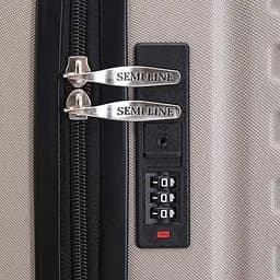 Валіза Semi Line 20" S Champagne (T5864-1) - мініатюра 7
