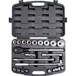 Набор торцевых головок с трещоткой Intertool ET-6023 20 шт. [98729]