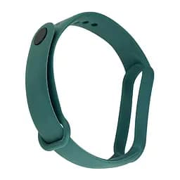Ремінець Silicone Mi Band 5/6 Зелений - мініатюра 2