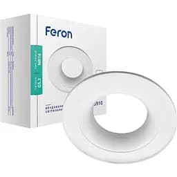 Светильник точечный Feron DL8910 MR16 G5.3 белый круг(1809)
