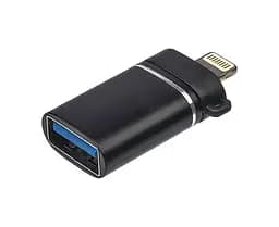 Перехідник GRAND мама USB Lightning iPhone тато адаптер OTG YHL-888 - мініатюра 2