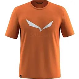 Футболка Salewa Solidlogo Dri-Rel M S/S M Помаранчева (1054-013.012.1242)