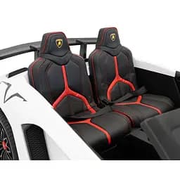 Електромобіль Ramiz Lamborghini Aventador SV 24 В, білий (PA.A8803.BIA) - мініатюра 2