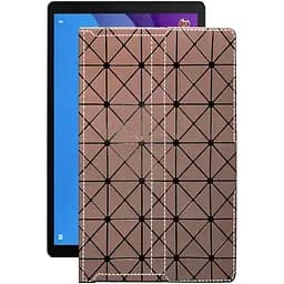 Чехол StatusCASE из экокожи для планшета Lenovo Tab M10 HD TB-X306 (2 Gen) Коричневый ромб