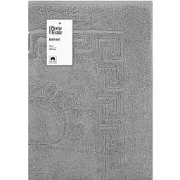 Килимок для ніг махровий Ardesto Home 50х70 см сірий (ART2557GR)