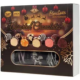 Шоколадні цукерки MonLasa Асорті Різдво 140 г 