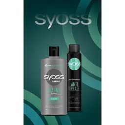 Набір Syoss For men. Clean & Freshness Шампунь 440 мл + сухий шампунь 200 мл - мініатюра 4