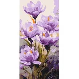 Картина за номерами Art Craft Крокуси 40х80 см (13096-AC)