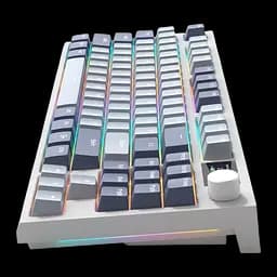 Клавіатура Attack Shark K86 RGB Retro Blue (AS-K86-RBE) - мініатюра 3