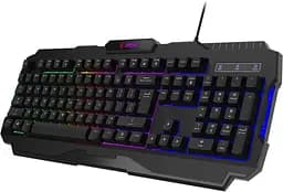 Клавіатура ігрова мембранна MSI FORGE GK-100 Black, 104key, USB-A, EN/UKR/RU, ColorLED - мініатюра 3