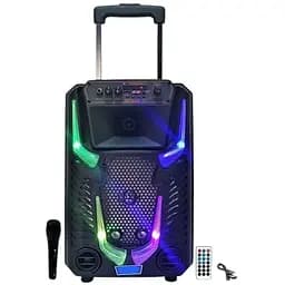 Портативна колонка XPRO GZ-8912 валіза 30Вт USB SD FM радіо Bluetooth 1 мікрофон ДУ (MER-15720)